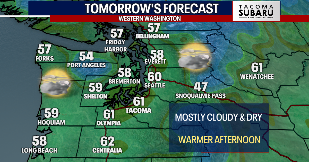 Next round of widespread rain hits Seattle Thursday | FOX 13 Seattle