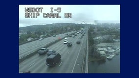 Northbound I-5 lane reductions to hit Seattle's Ship Canal Bridge this weekend