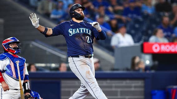 Rowdy Tellez grand slam in 12th inning lifts Seattle Mariners to 8-4 win over Blue Jays