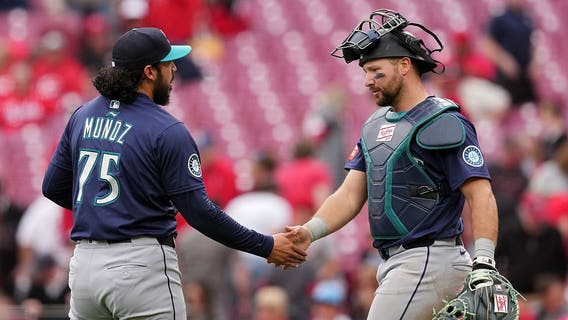 Raleigh, Arozarena rally Seattle Mariners for 11-7 win over Reds in 10 innings
