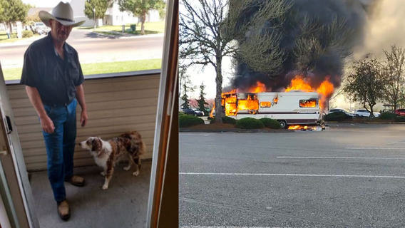 Lacey, WA horse farrier devastated by loss of dog, tools, RV in fire