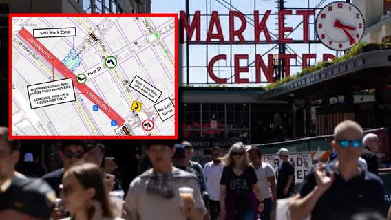 Seattle's Pike Place Market temporarily banning non-essential vehicle traffic