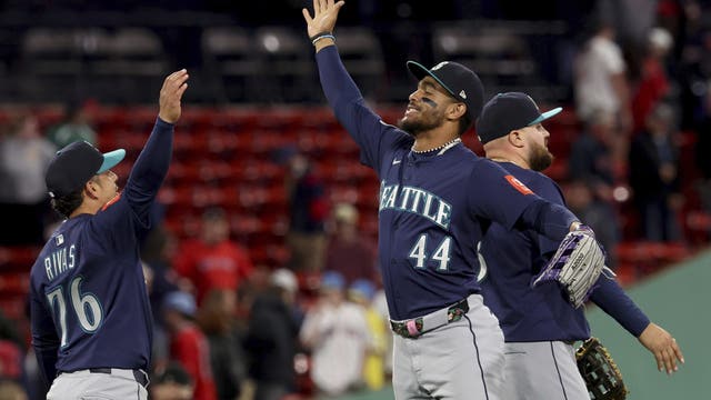 Emerson Hancock's 7 Ks, Crawford's HR, 4 RBIs help Seattle Mariners beat Red Sox 8-5