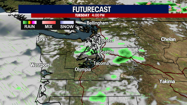 Month of May starting with warm weather in Seattle