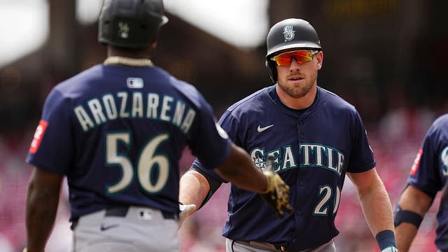Luke Raley out at least six weeks with oblique strain for Seattle Mariners