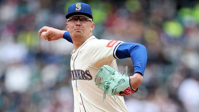 Cal Raleigh homers, Logan Evans wins in MLB debut as Seattle Mariners beat Marlins 7-6