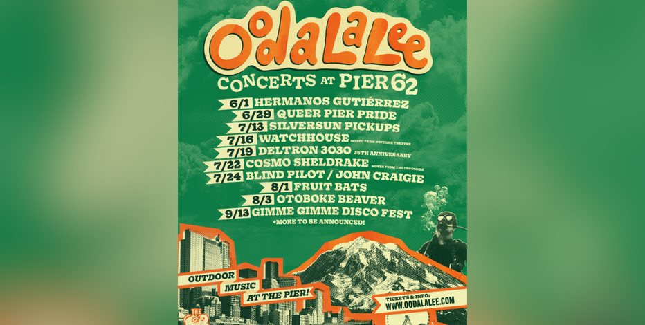Crocodile launches new concert series at Seattle's Pier 62: 'Oodalalee'