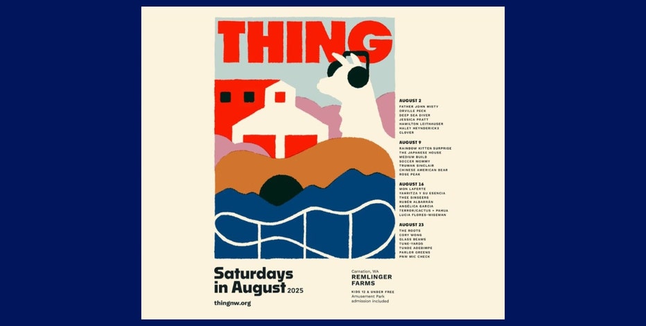 New structure for 2025 THING Festival in Carnation, WA