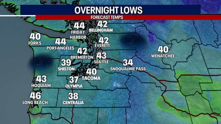Lows Tonight