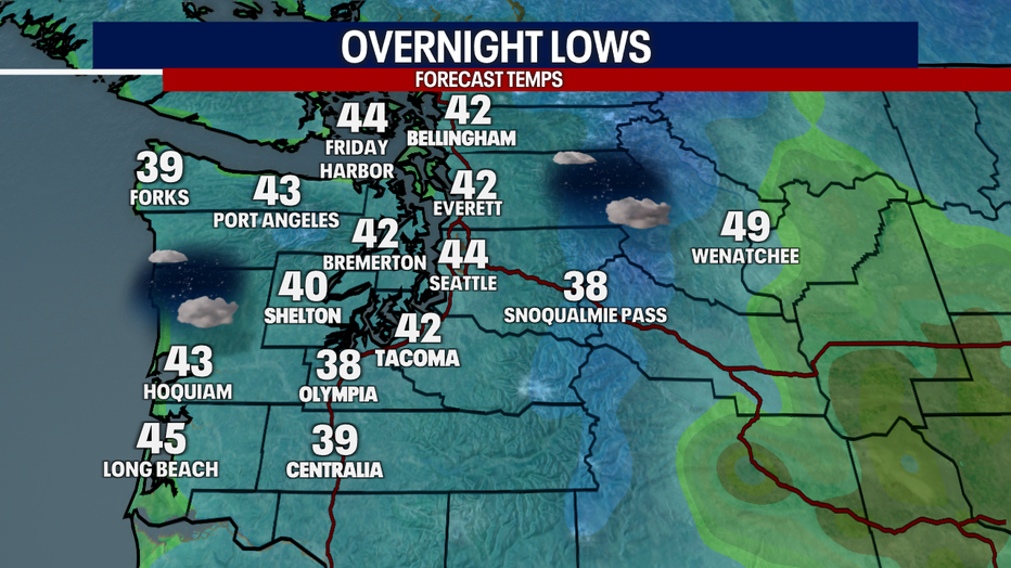Lows Tonight