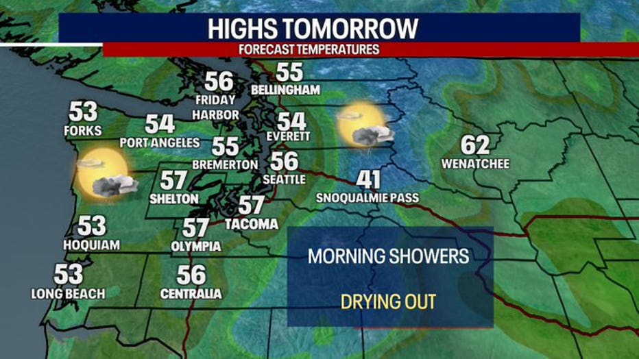 Tomorrow's Highs
