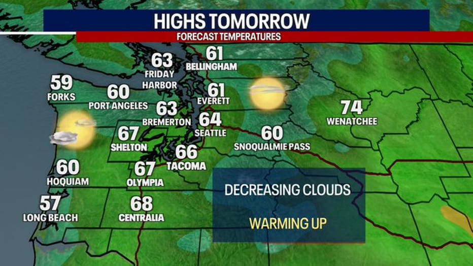 Tomorrow's Highs