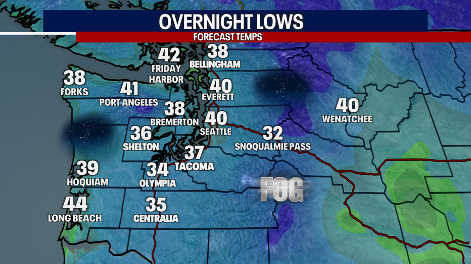 Lows Tonight