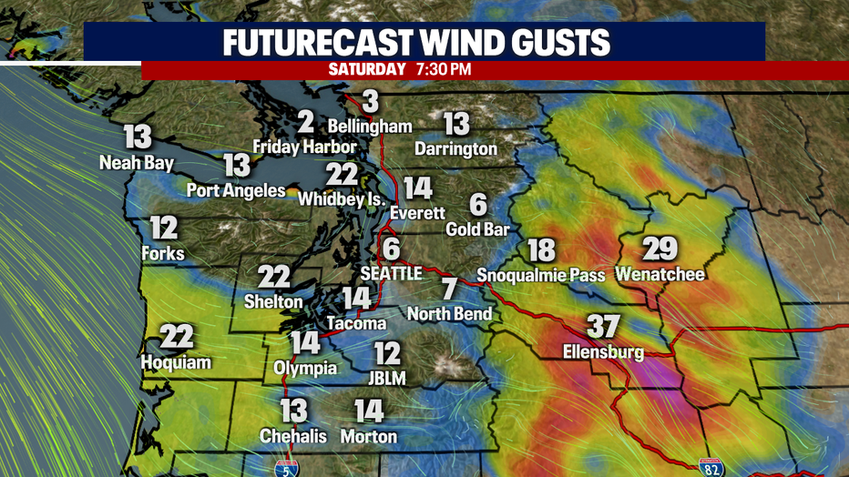 Winds picking up a bit this weekend.