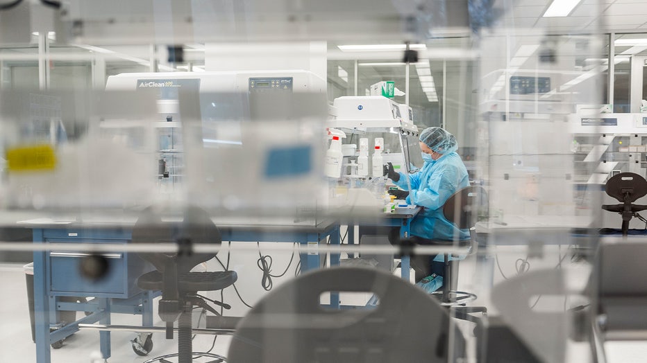 Photos inside Othram's DNA lab in Texas. Scientists using advanced DNA technology to identify human remains