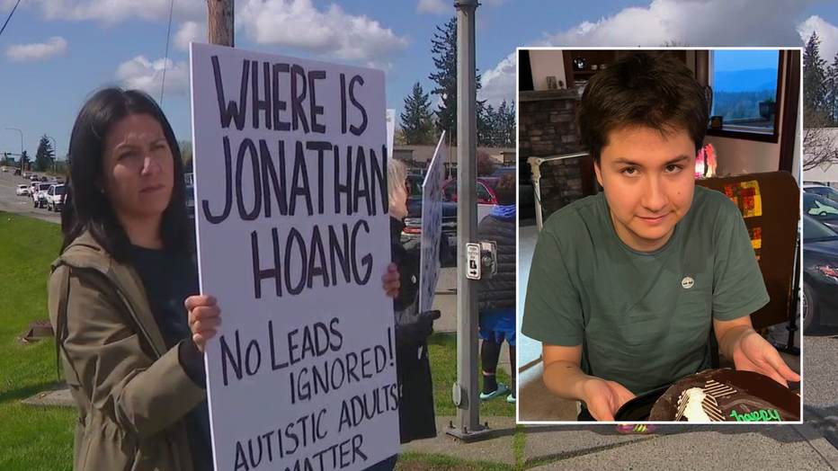 Rally for missing Jonathan Hoang