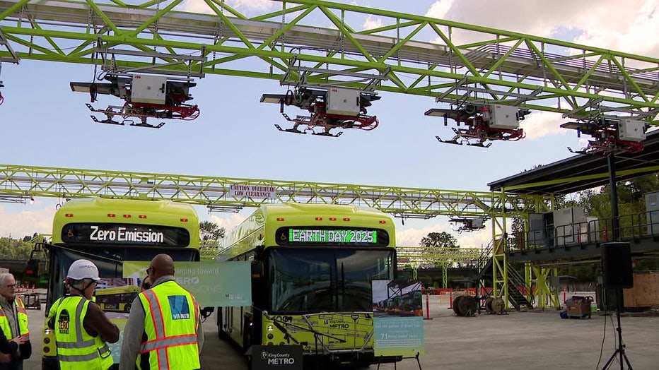 Tukwila zero emission bus depot