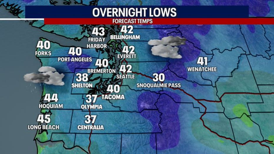 Lows Tonight