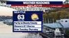 Stray thunderstorms, wet weather in Seattle area on Monday