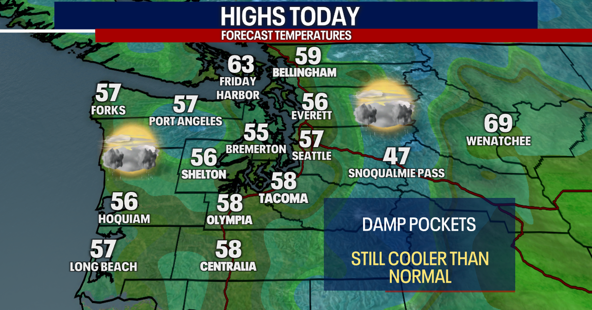 Wet, cloudy, and cool weekend ahead in Seattle | FOX 13 Seattle