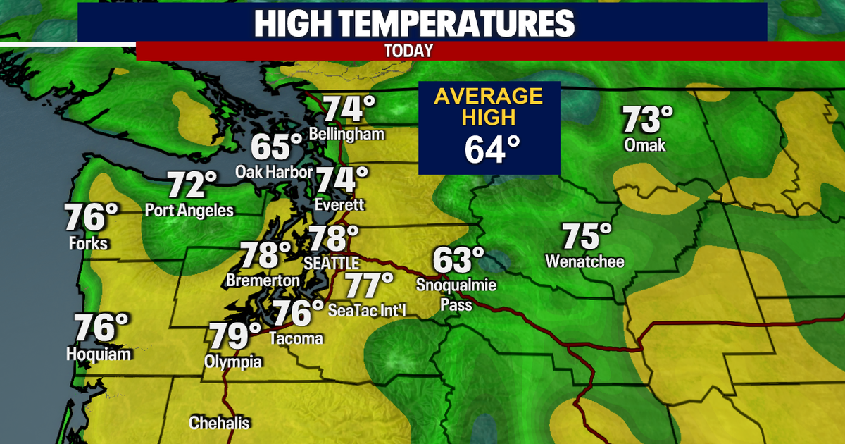 Current Weather Seattle Cooler, cloudy midweek with a chance of showers in Seattle | FOX 13 Seattle