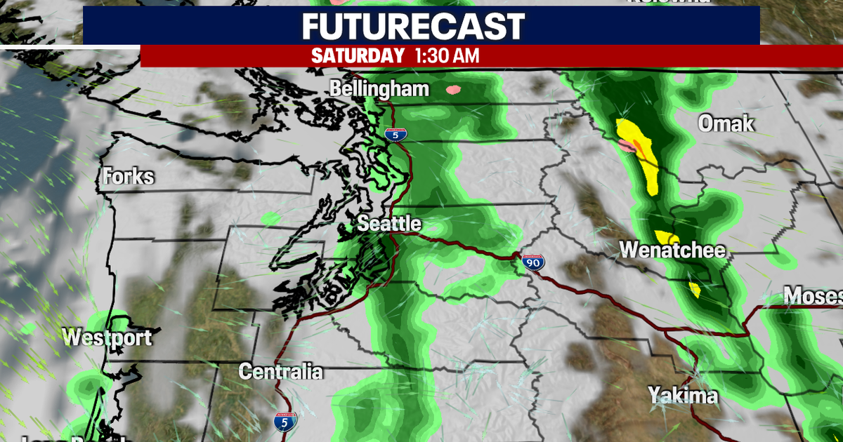 Light showers return to Seattle for the weekend | FOX 13 Seattle