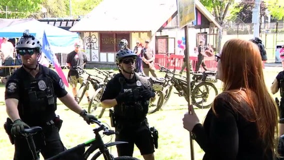 First court appearances for counterprotesters arrested at Capitol Hill event