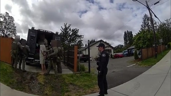 Man arrested in Gig Harbor, WA double homicide masked with house fire