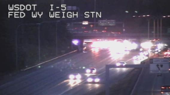 Pedestrian killed in crash on I-5 in Federal Way, WA