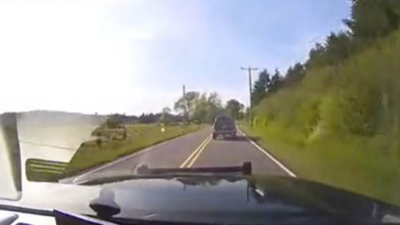 Video shows man throw chainsaw, shoot at deputy during Thurston County pursuit