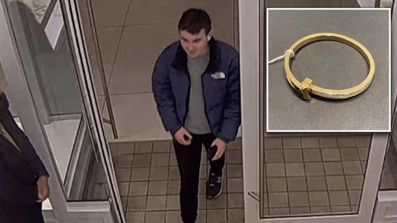VIDEO: Seattle man steals $27K bracelet from jewelry store