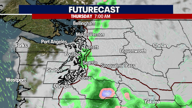 Seattle weather: A few early sprinkles to afternoon sunbreaks Thursday
