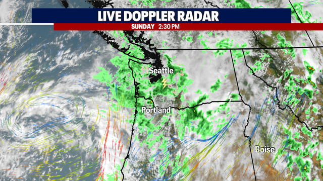 Seattle Weather: Cooler Monday with chance of showers and possible thunder