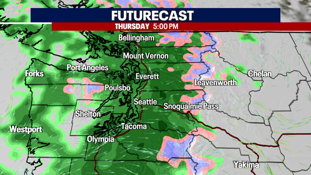 Seattle weather: Widespread rain returns Thursday