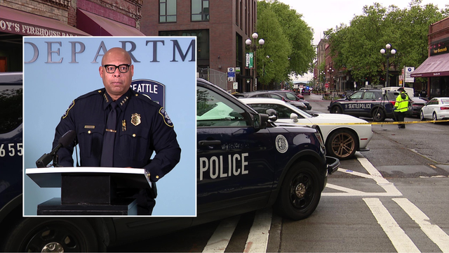 Seattle police looking for black Tesla after 3 killed in Pioneer Square shooting