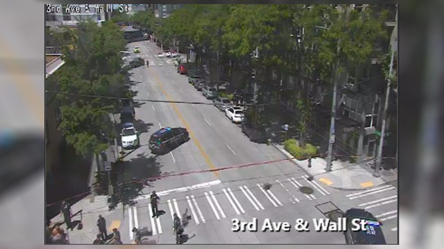 Seattle police investigate officer-involved shooting in Belltown