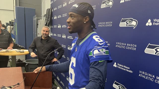 Jalen Milroe impresses with presence in first practice for Seattle Seahawks