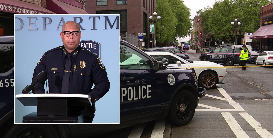 Seattle police looking for black Tesla after 3 killed in Pioneer Square shooting