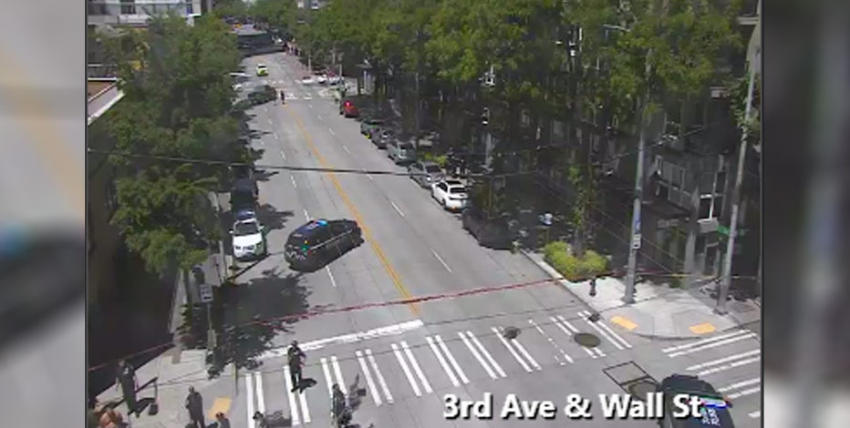 Seattle police investigate officer-involved shooting in Belltown