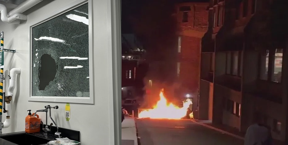Pro-Palestinian protesters cause $1M in damage at UW, 34 arrested