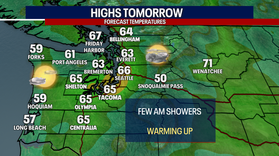 Tomorrow's Highs