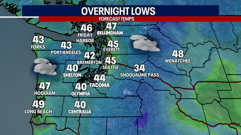 Lows Tonight