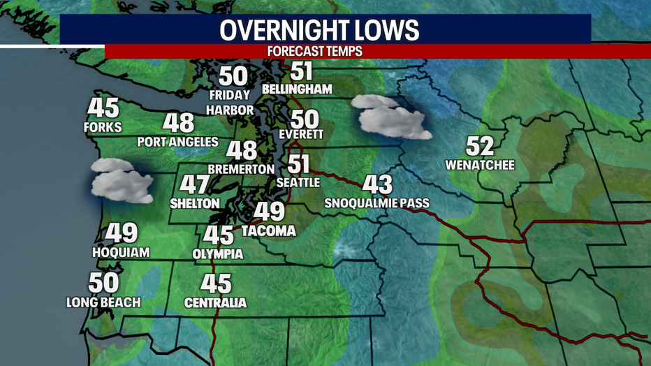 Lows Tonight