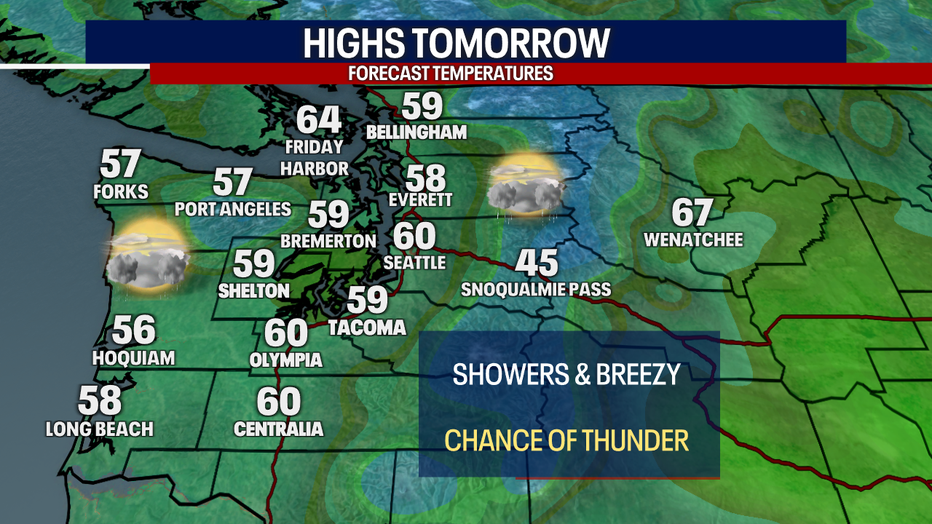 Tomorrow's Highs