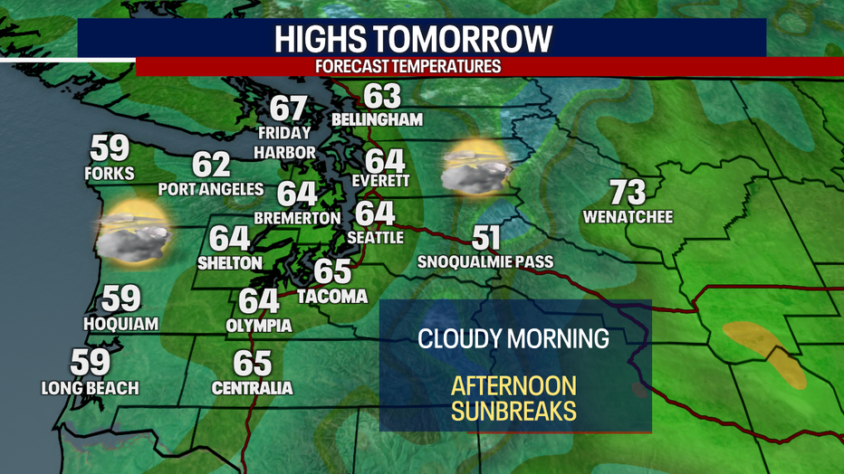 Tomorrow's Highs