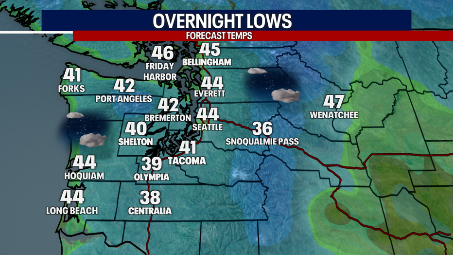 Lows Tonight