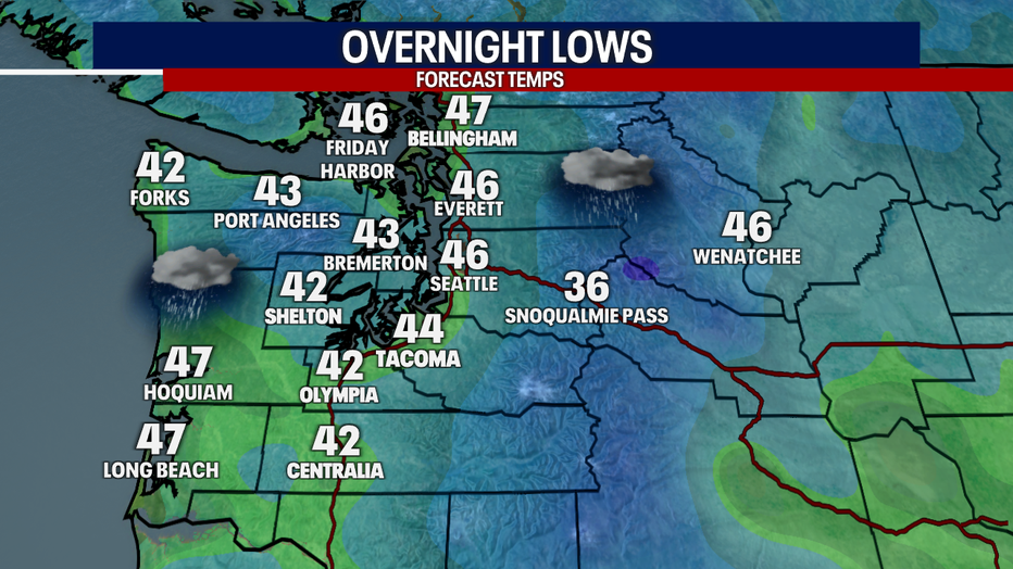 Lows Tonight