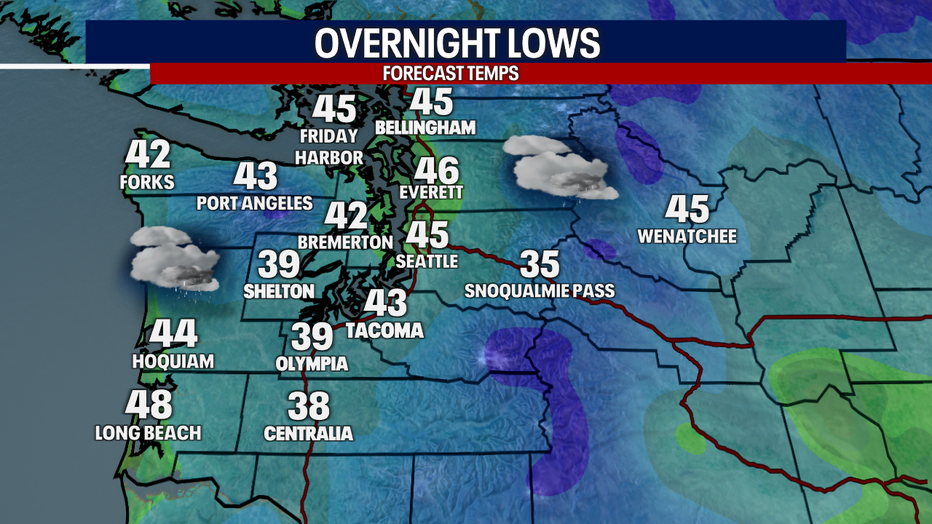 Lows Tonight