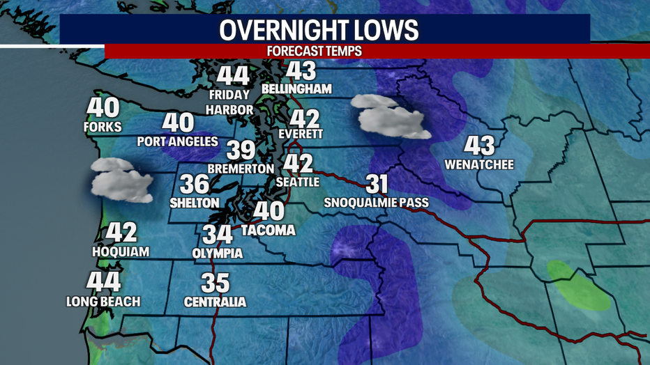 Lows Tonight