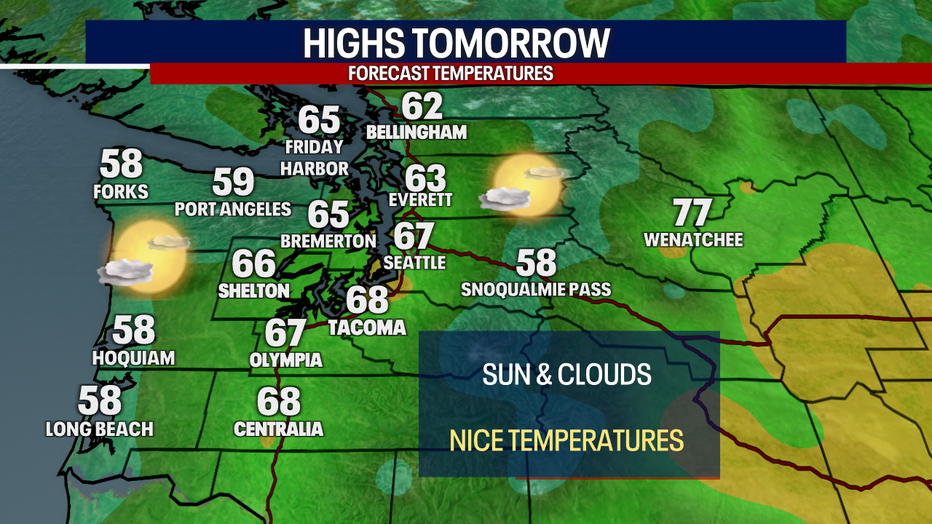 Tomorrow's Highs